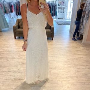 Ivory Sequin Dress